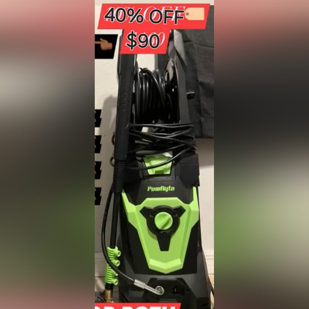 Powryte Electric Pressure Washer 4200 PSI